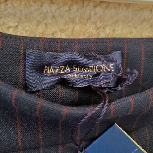 PIAZZA SIEMPONE Pleated Wool-Blend Culotte - Picture 8 of 11